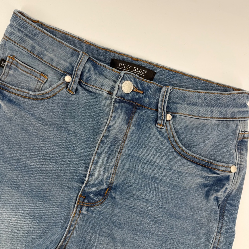 Judy Blue Light Blue High-Rise Jean Shorts